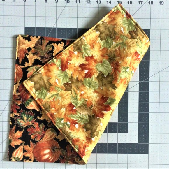 Pumpkin Harvest Table Placemats Set of 6 - Picture 2 of 4